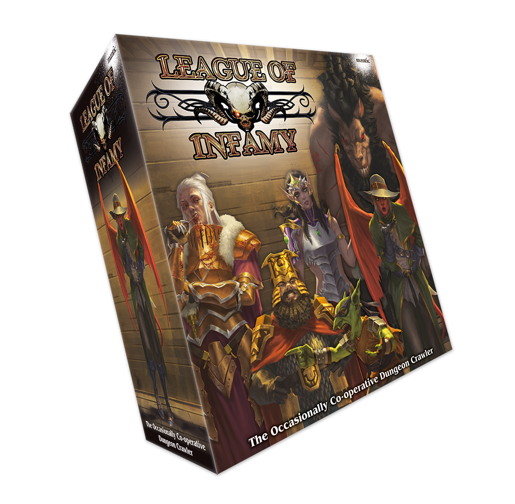 League of Infamy Board Game