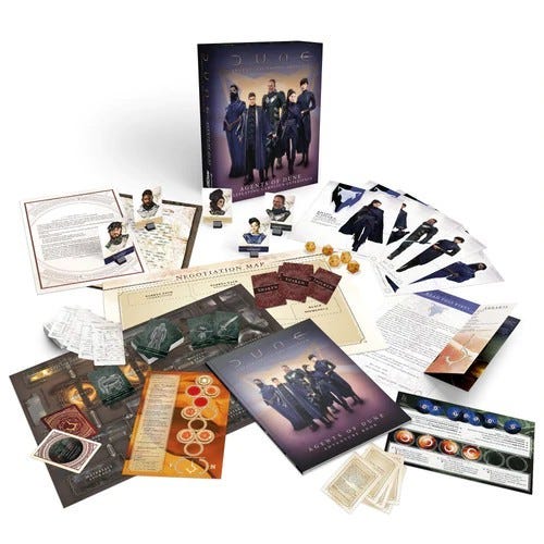 Dune Adventures In The Imperium Agents of Dune Box Set