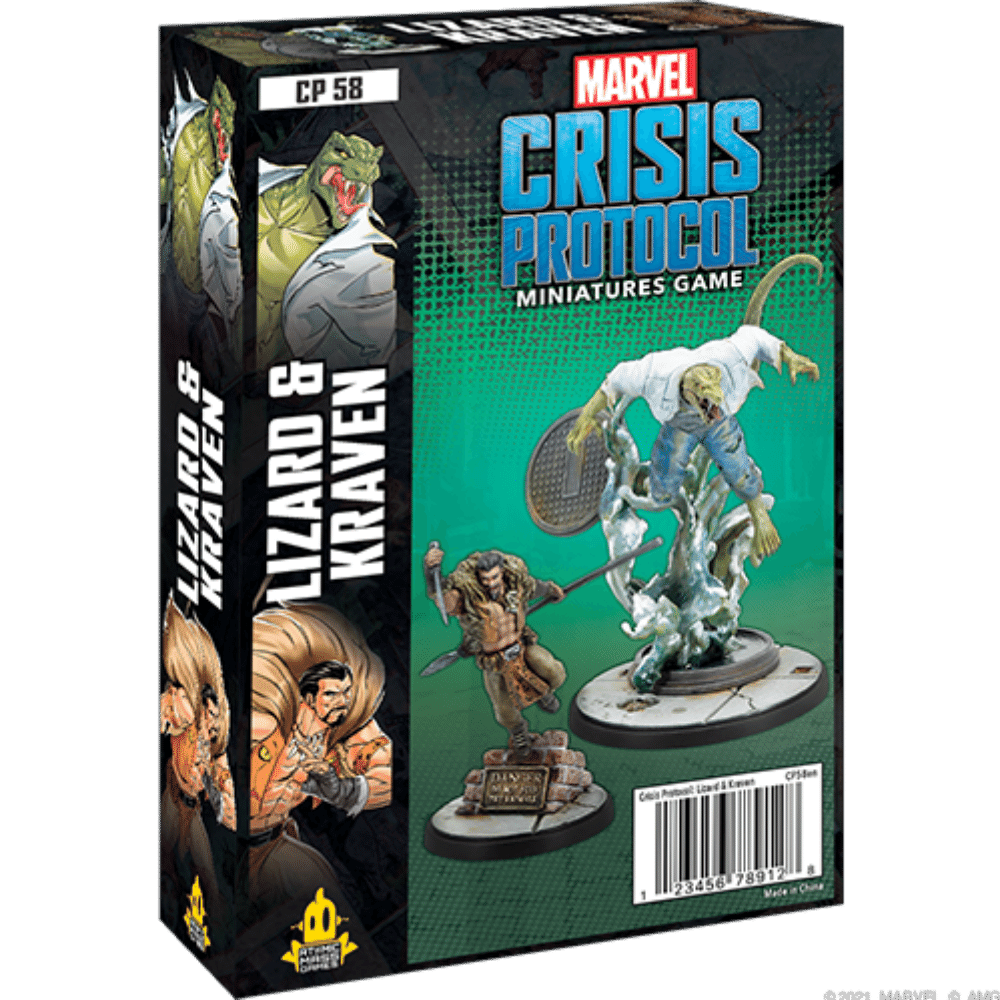 Lizard and Kraven: Marvel Crisis Protocol Miniatures Game