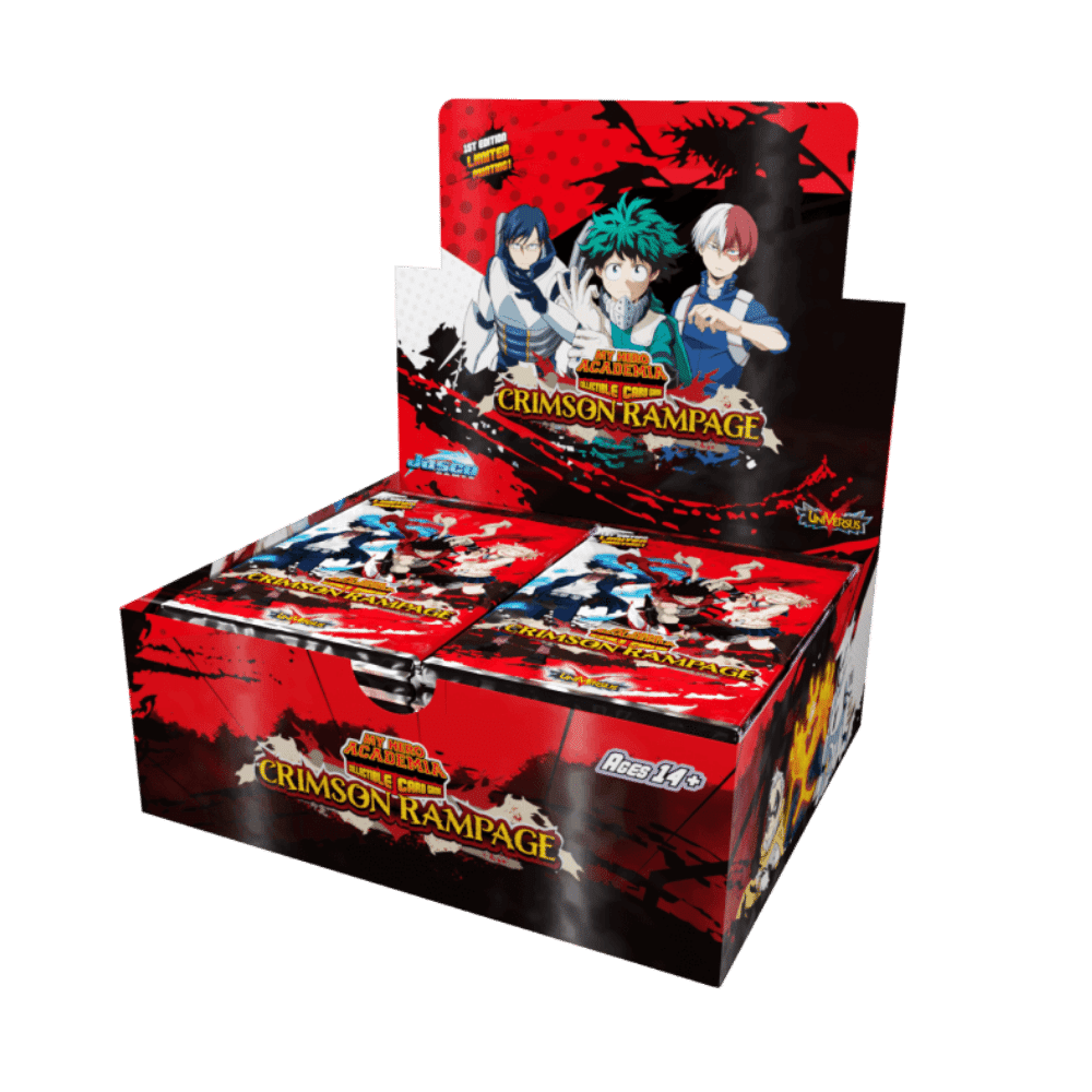 UniVersus CCG My Hero Academia CCG - Booster Box Wave 2 Crimson Rampage