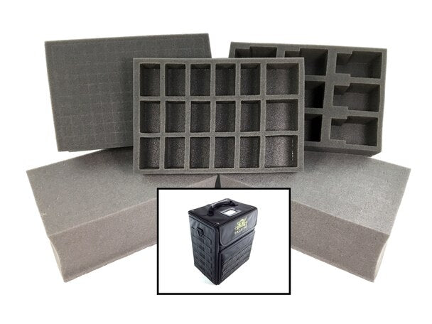 (352) P.A.C.K. 352 Molle Primaris Army Load Out (Black) Battle Foam