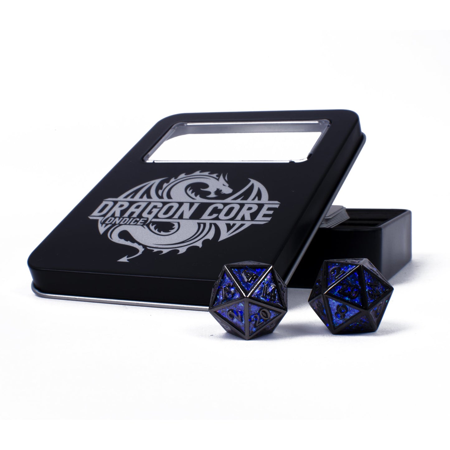 Purple Planer Dragon DnDice Set