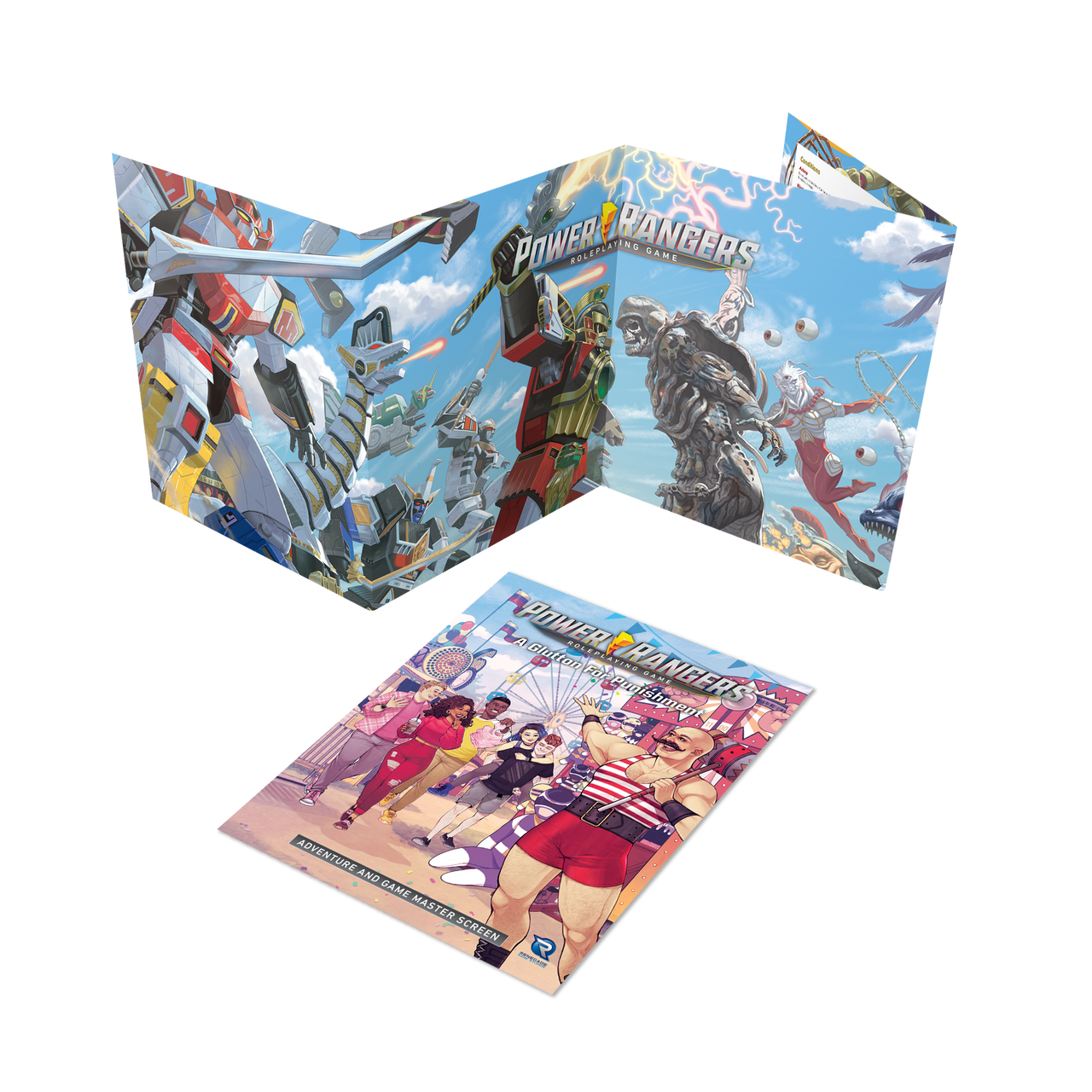 Power Rangers Roleplaying Game A Glutton for Punishment Adventure & GM Screen