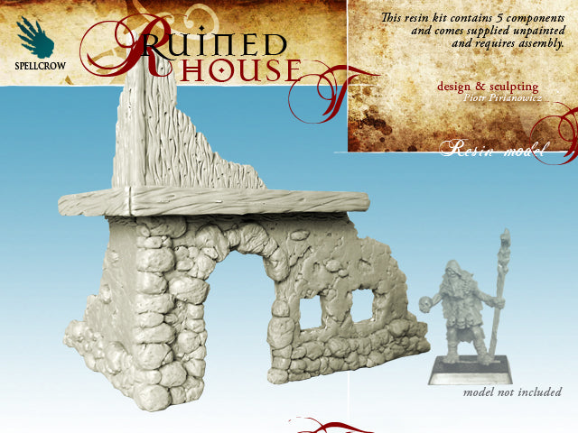 Ruined House Spellcrow Scenery