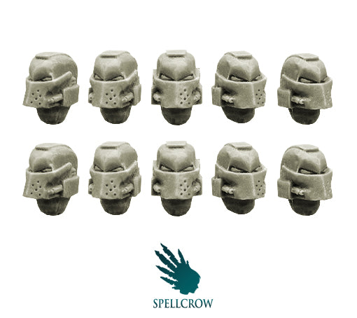 Space Knights Helmets