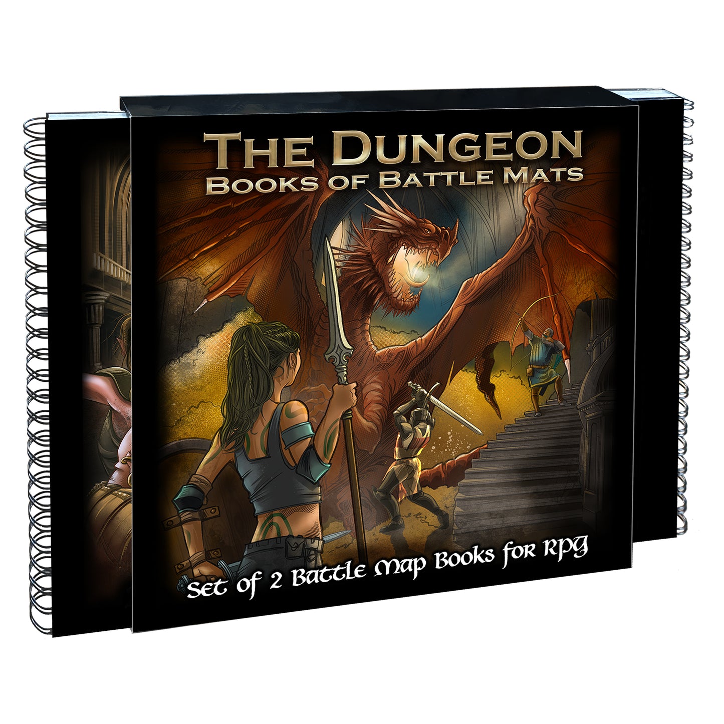 Loke Battle Mats The Dungeon Book of Battle Mats