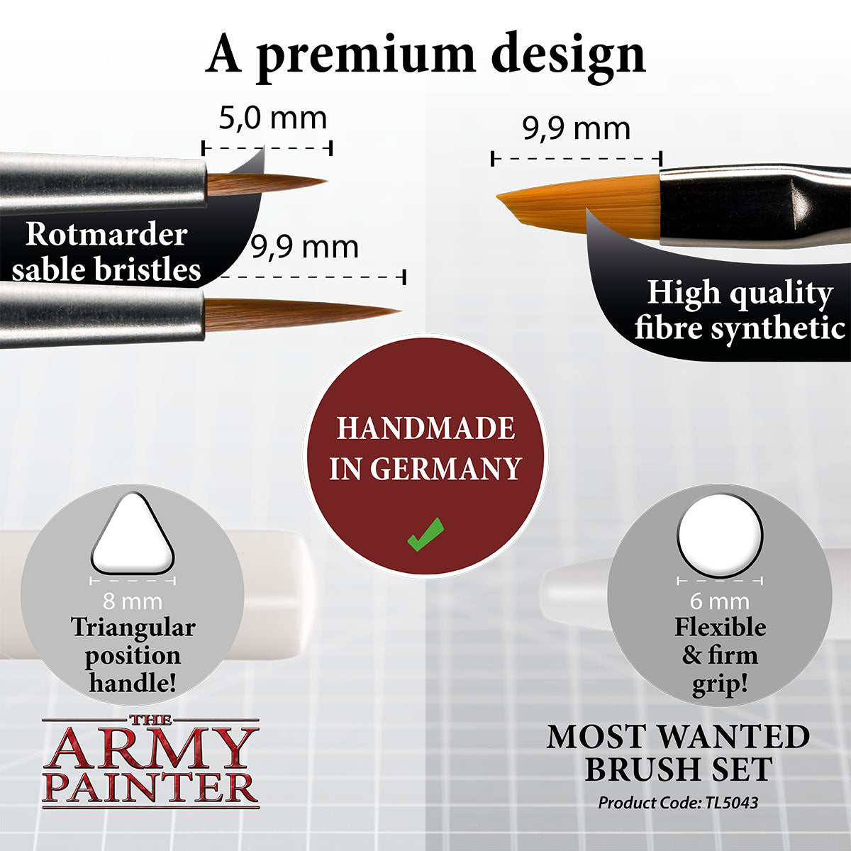 Army Painter Hobby Starter Brush Set