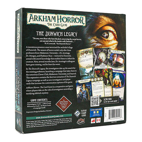 Arkham Horror The Card Game: The Dunwich Legacy Expansion Boardgame