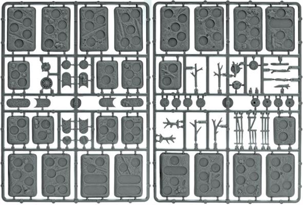 Flames of War Plastic Bases - Rural