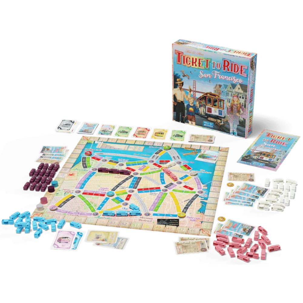 Ticket To Ride: San Francisco Board Game