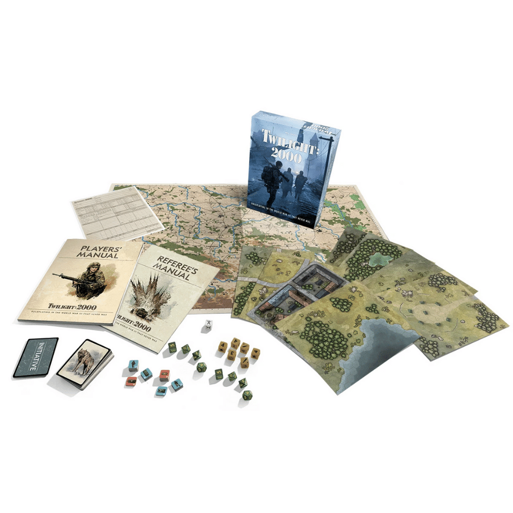 Twilight: 2000 Core Set (Boxed Set Post-Apocalyptic RPG)