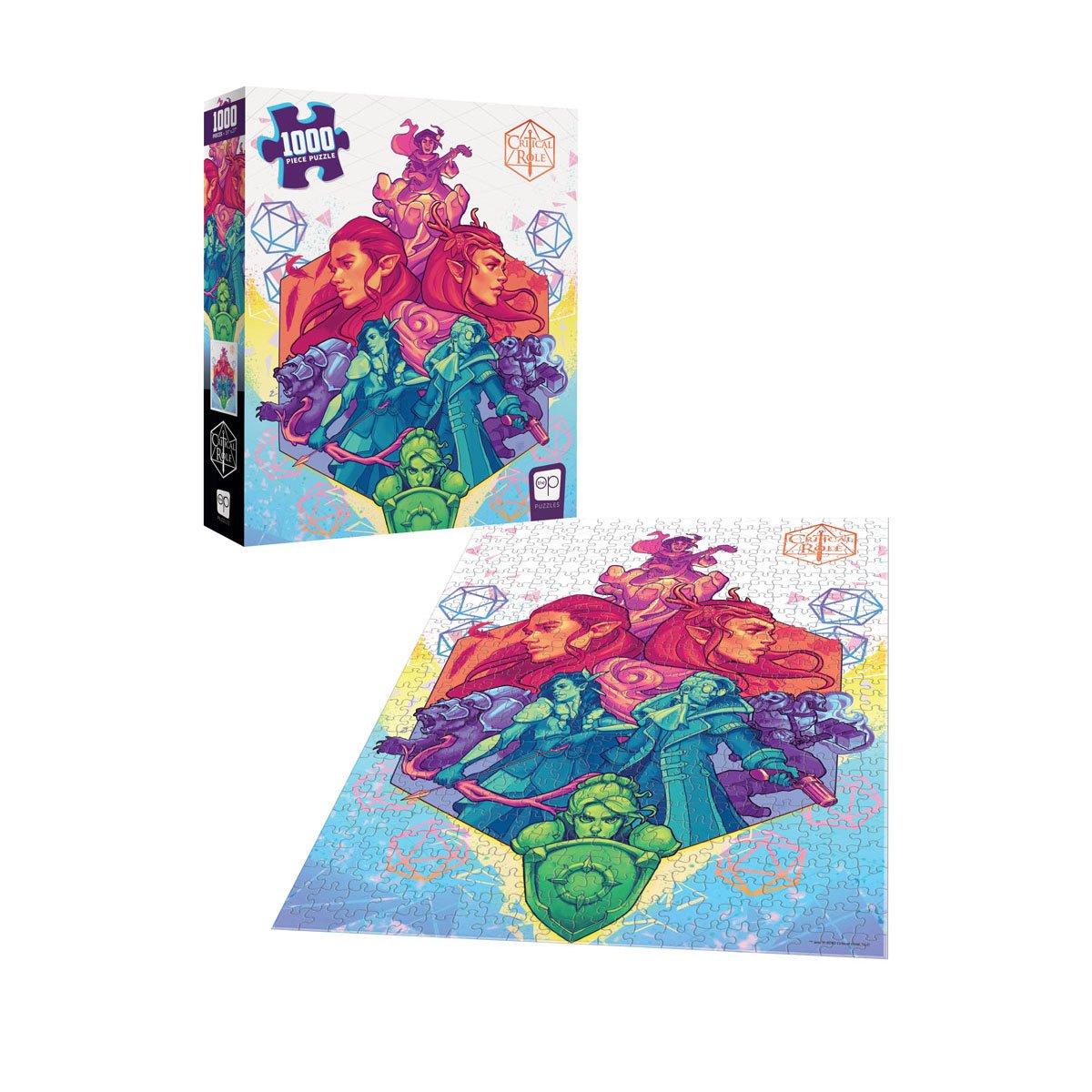 Critical Role: Vox Machina 1,000 Piece Puzzle Dungeons and Dragons