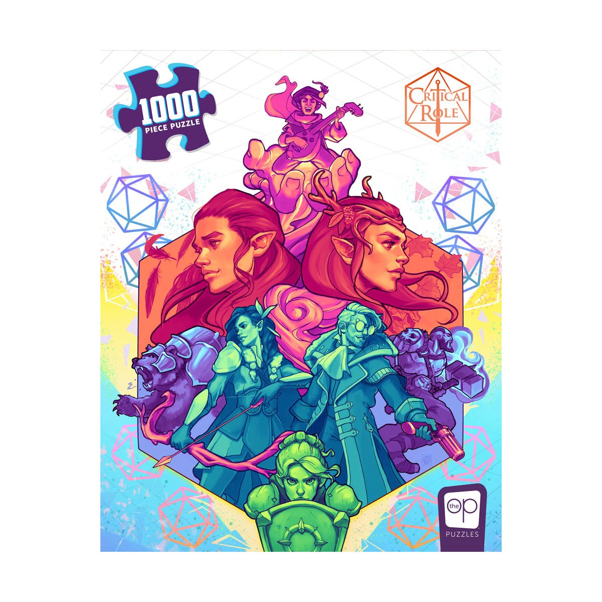 Critical Role: Vox Machina 1,000 Piece Puzzle Dungeons and Dragons