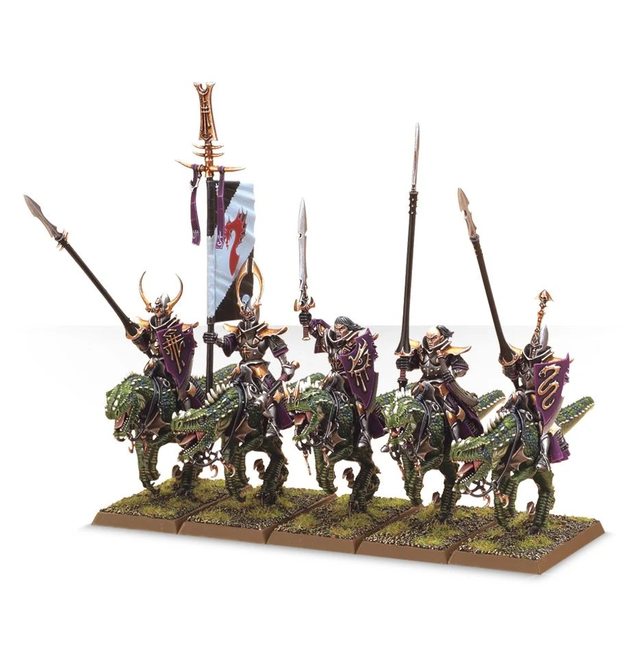 Dark Elf Drakespawn/Cold One Knights (D)