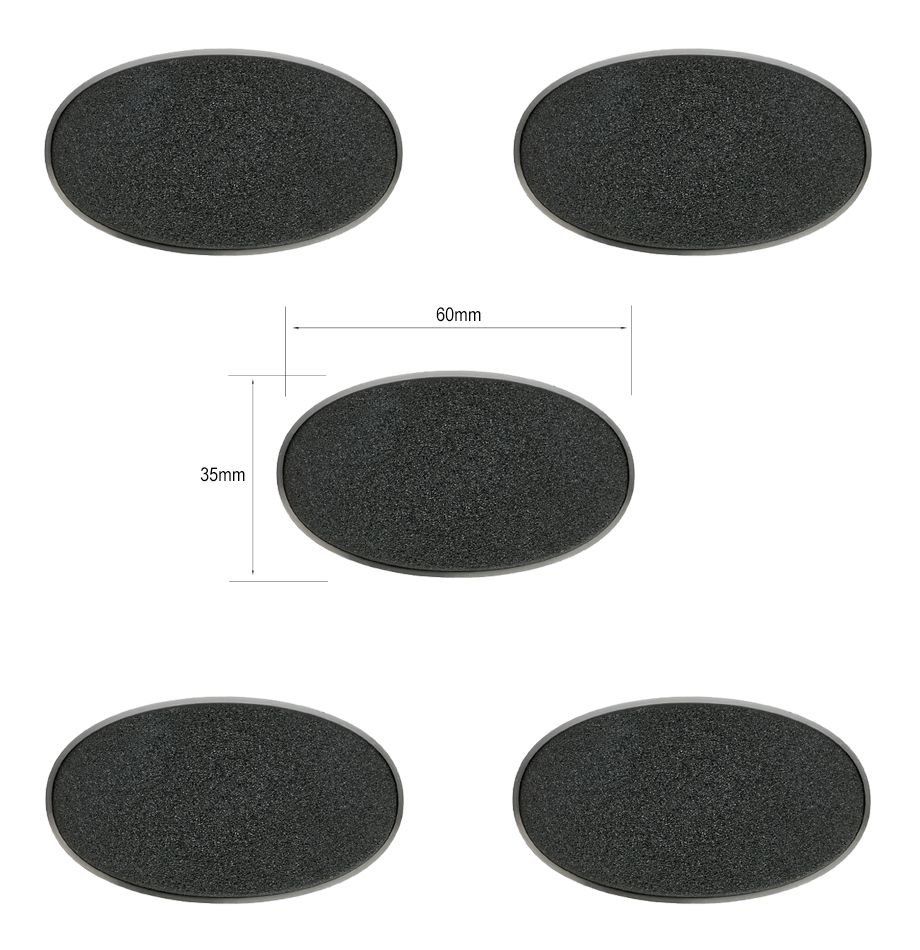 Citadel 60x35mm Oval Bases (D)