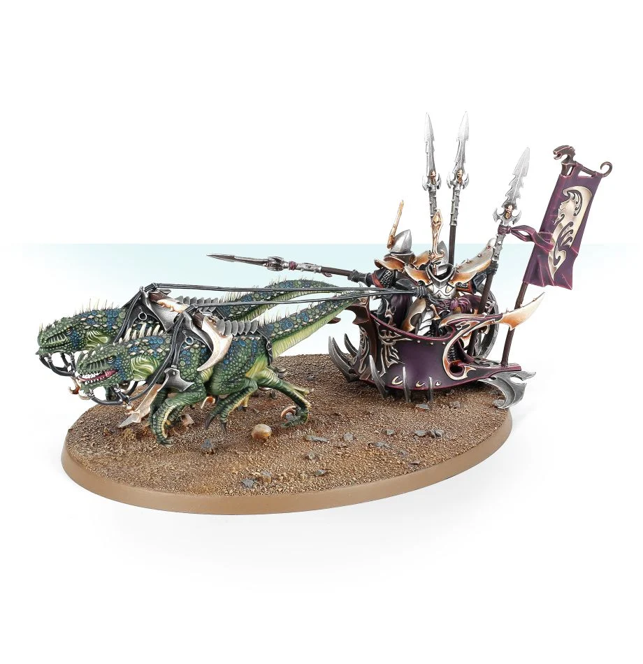 Dark Elf Scourgerunner Chariot / Drakespawn Chariot (D)