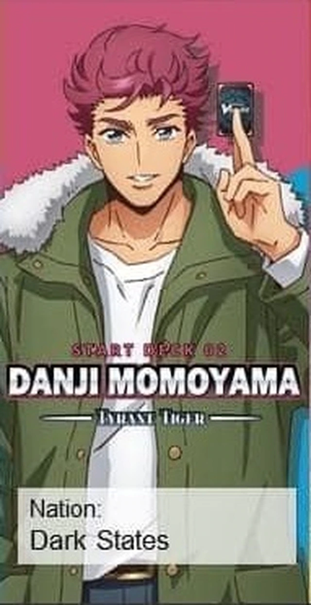 Cardfight Vanguard overDress - Danji Momoyama -Tyrant Tiger - Start Deck 02