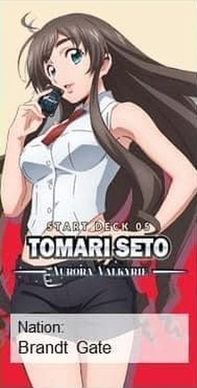 Cardfight Vanguard overDress- Tomari Seto -Aurora Valkyrie - Start Deck 05