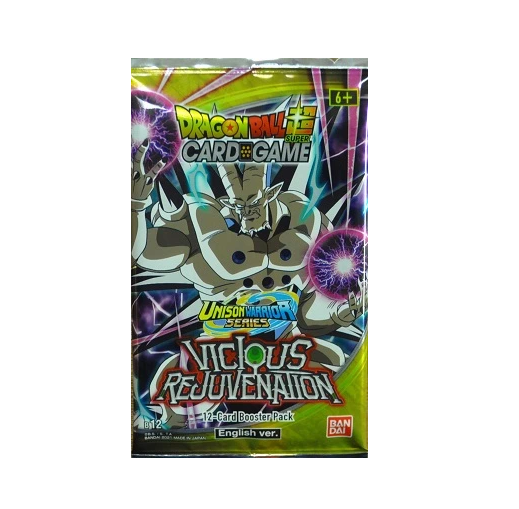 Dragon Ball Super CG: Booster Pack B12 Unison Warrior Series Vicious Rejuvenation UW03