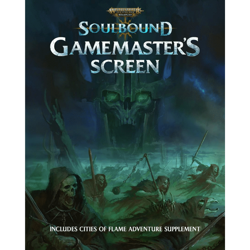 Warhammer Age of Sigmar: Soulbound Roleplay Gamemaster’s Screen