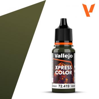 Vallejo Paint - Xpress Color 18ml - Plague Green