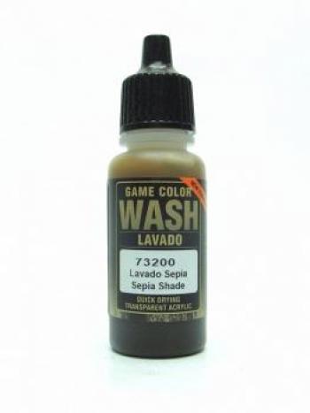 Vallejo Paint - Game Color 17ml - Sepia Wash