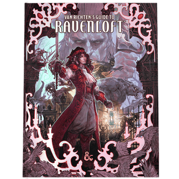 D&D Dungeons and Dragons Van Richten's Guide to Ravenloft Alternate Cover