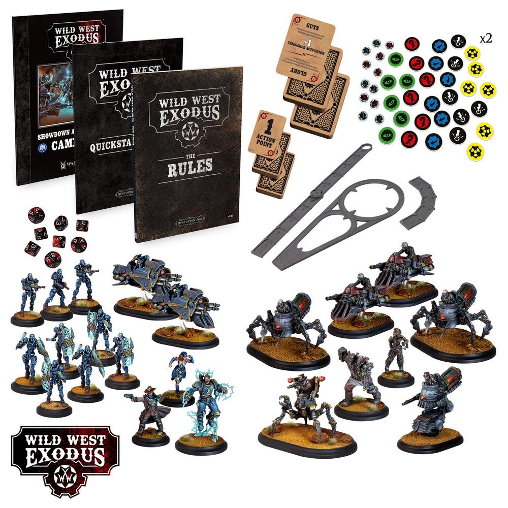 Wild West Exodus Showdown at Retribution Two Player Starter Set