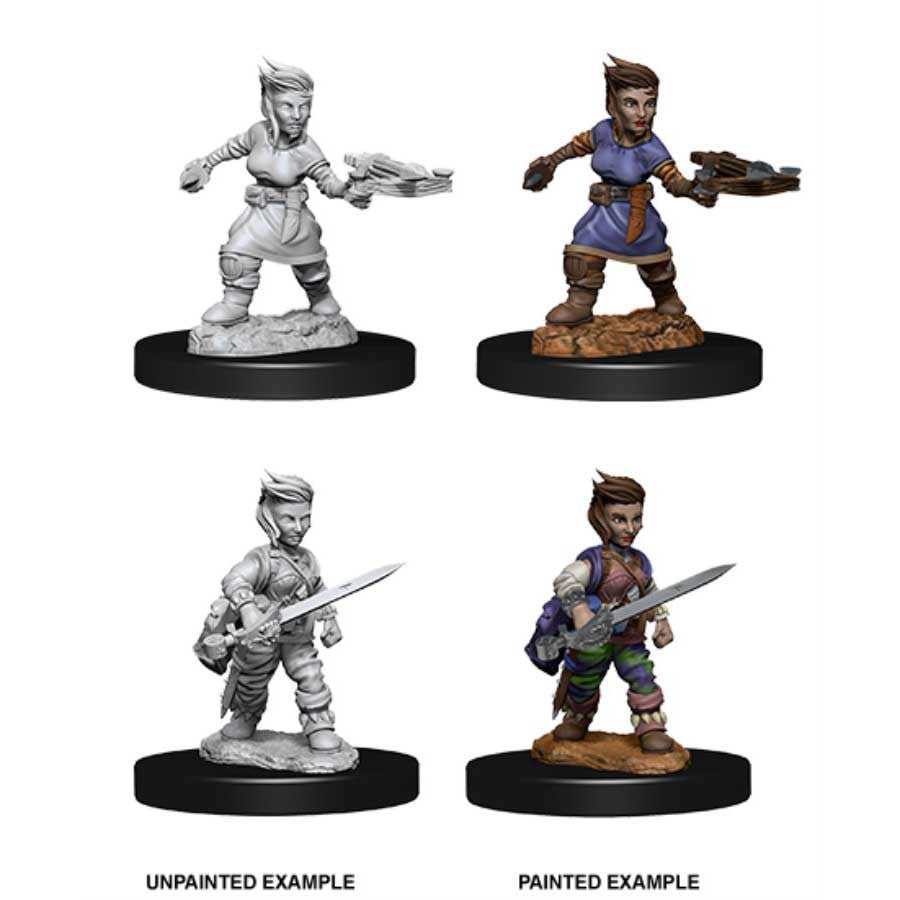 D&D Deep Cuts Pathfinder Battles Female Halfling Rogue