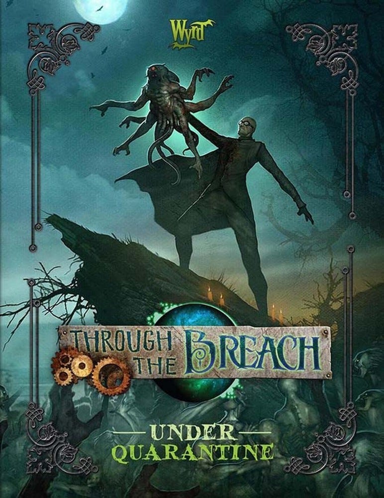 Malifaux Through The Breach: Under Quarantine Book