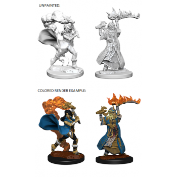 D&D Deep Cuts Pathfinder Battles Human Female Cleric
