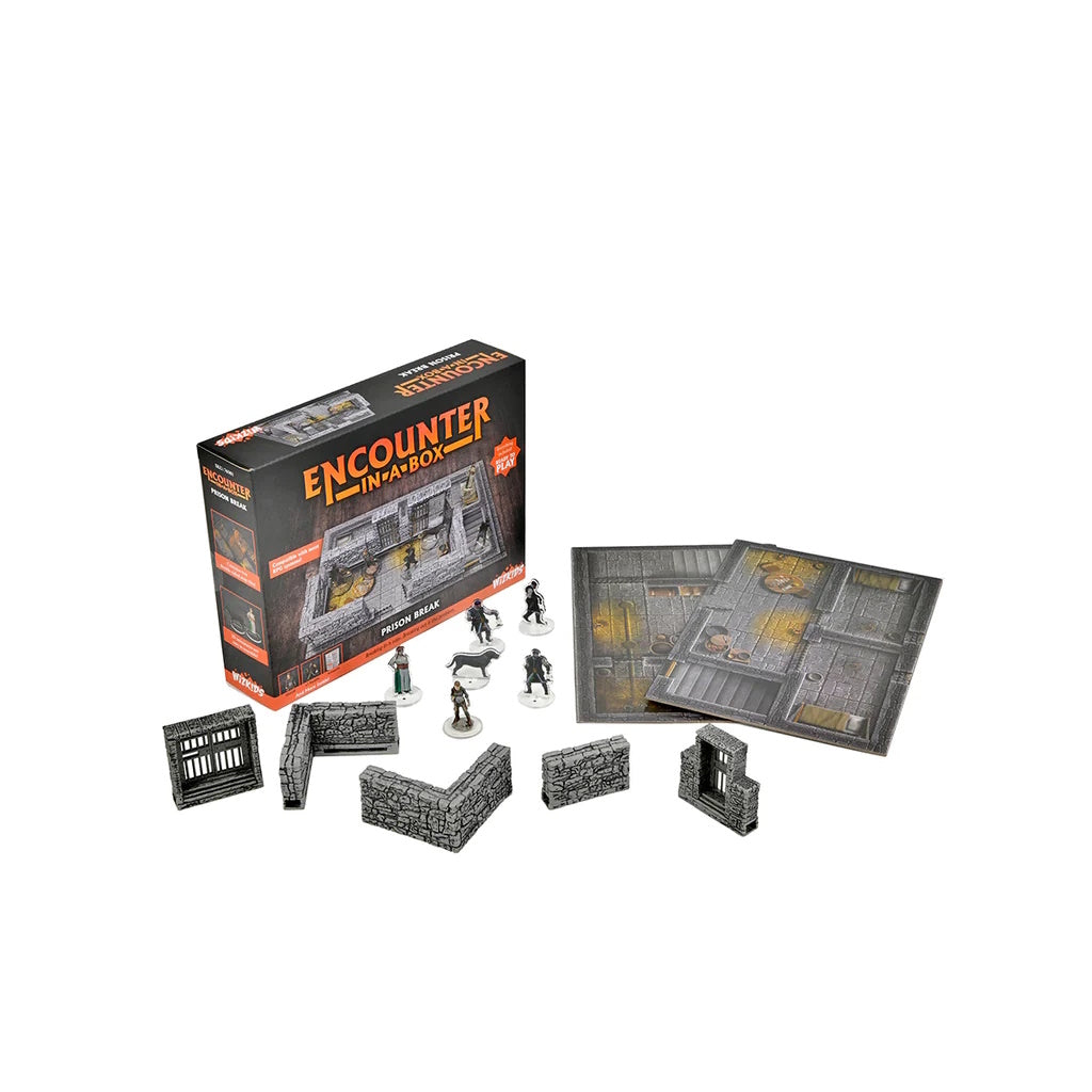 WarLock Tiles - Encounter In A Box - - Prison Break