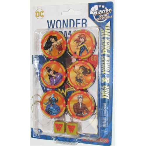 Wonder Woman 80th Anniversary Dice and Token Pack: DC Comics HeroClix