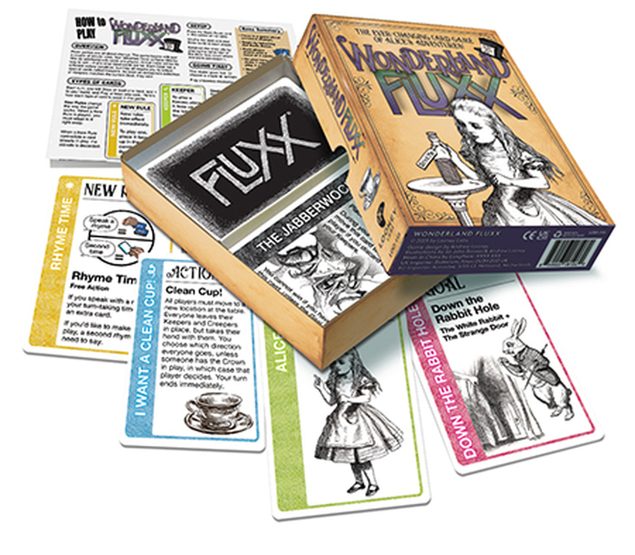 Wonderland Fluxx Board game