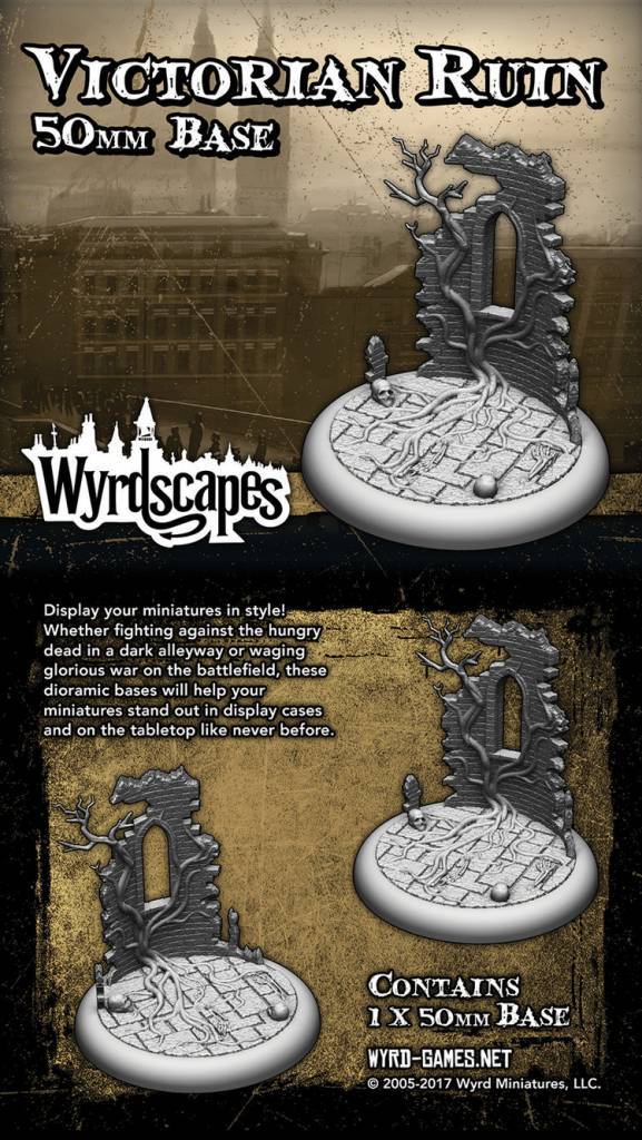 Victorian 50MM - Bases - Malifaux - WYRWS003