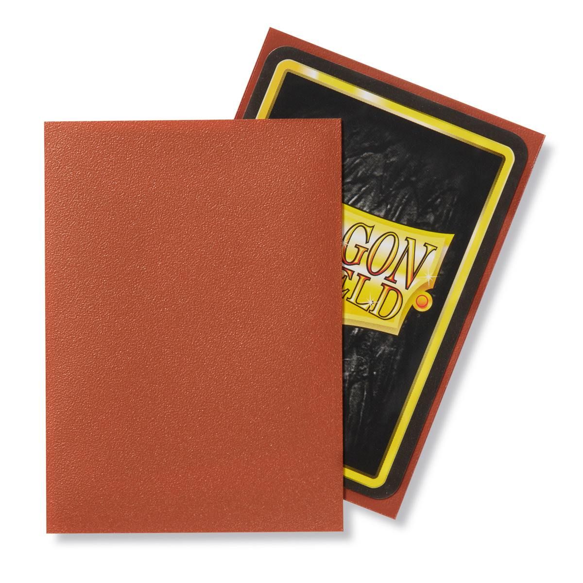 Dragon Shield 100 Standard Matte Sleeves - Copper