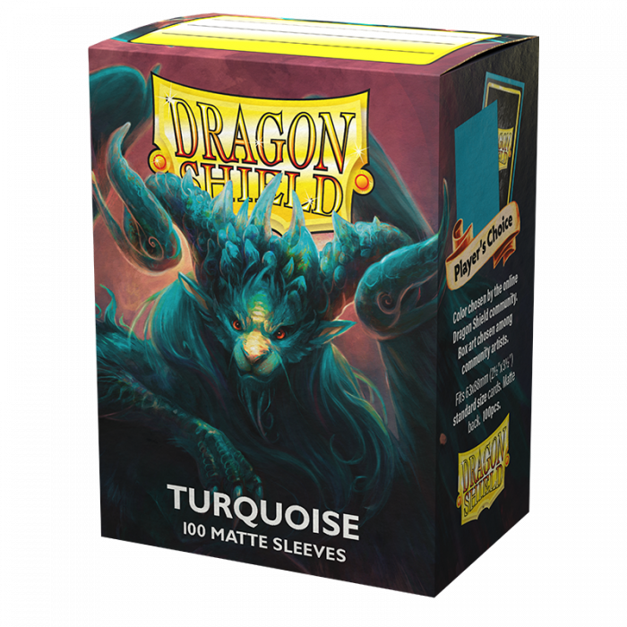 Dragon Shield - Players Choice - Turquoise 'Atebeck'