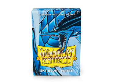 Dragon Shield Japanese Size Matte Sleeves - Sky Blue