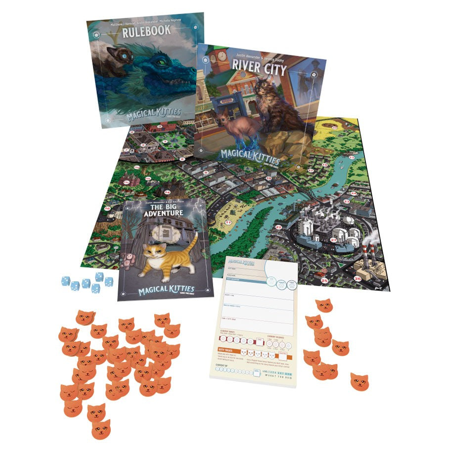 Magical Kitties Save the Day Board Game