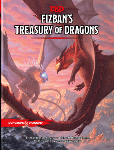 D&D Dungeons & Dragons RPG Adventure Fizban's Treasury of Dragons