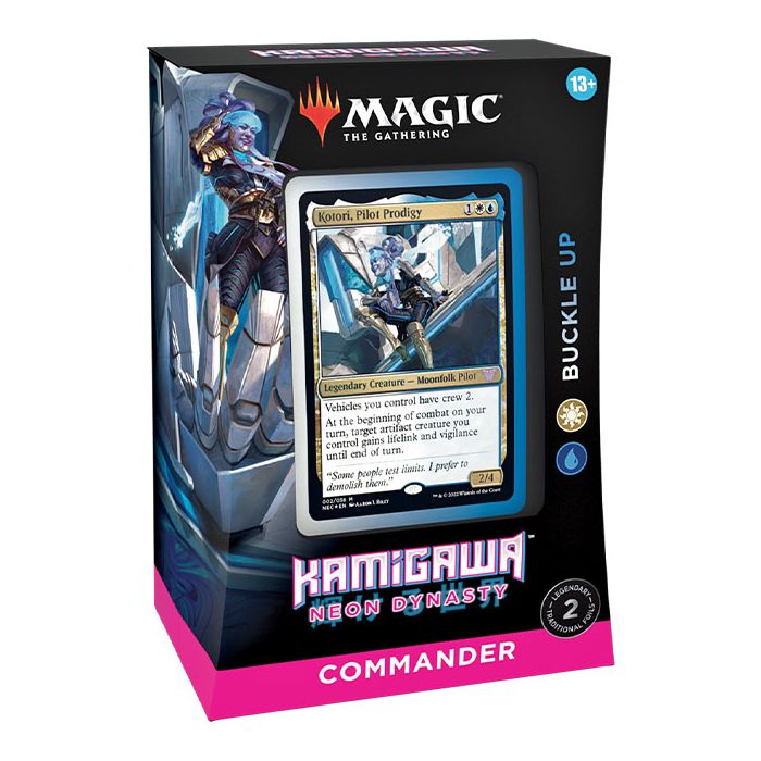 Magic the Gathering : Kamigawa Neon Dynasty Commander Deck Buckle Up