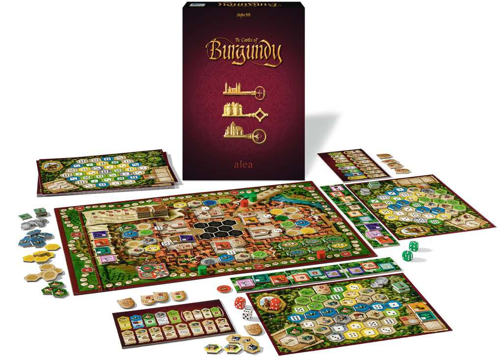 The Castles of Burgundy by Ravensburger