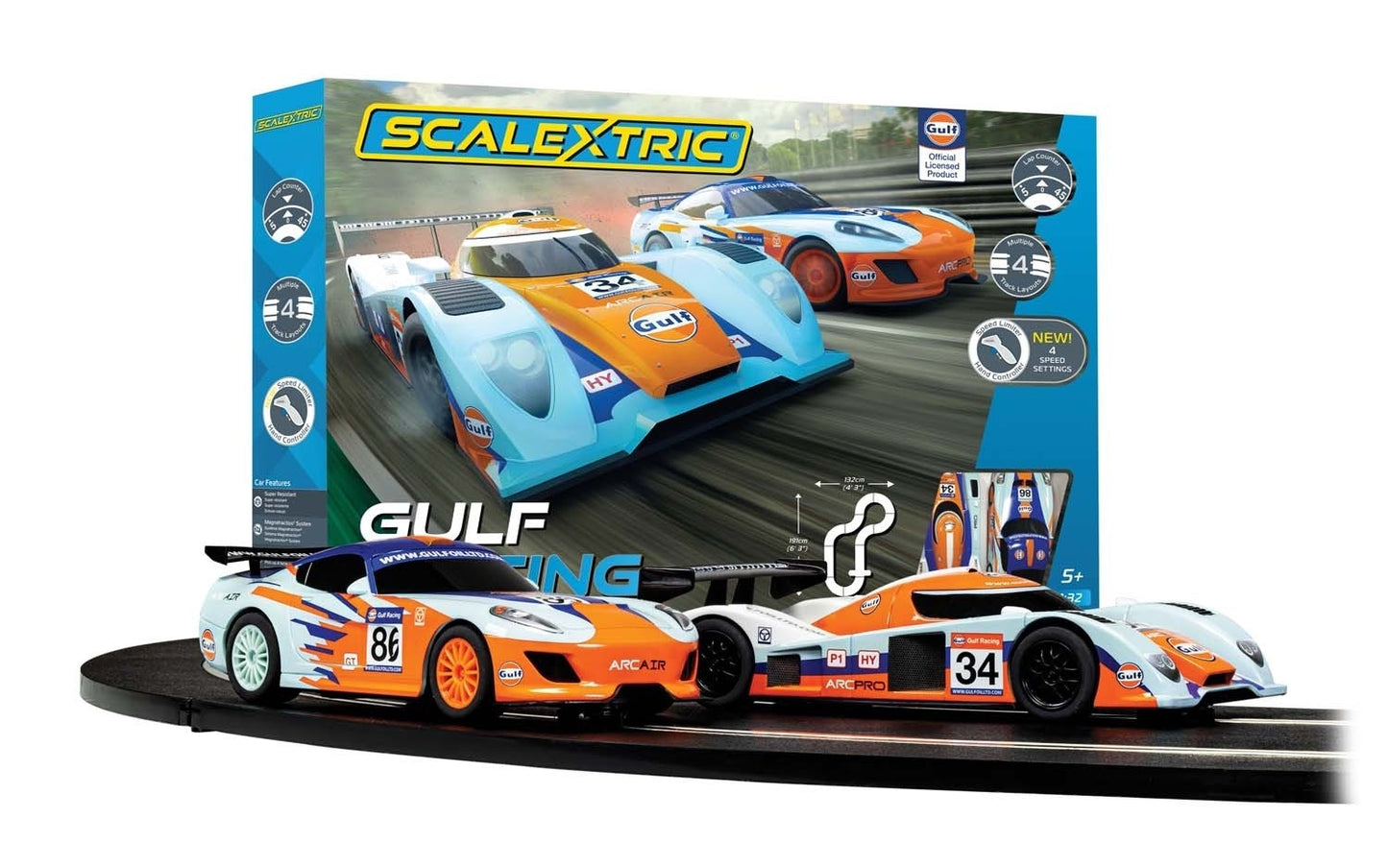 Scalextric Gulf Racing Set