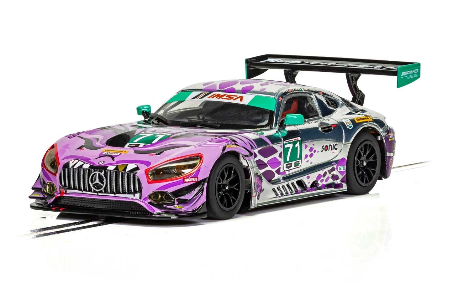 Scalextric Mercedes AMG GT3 P1 Motorsports Daytona 2018