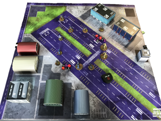 Bot War - Card City / Airport Terrain Set