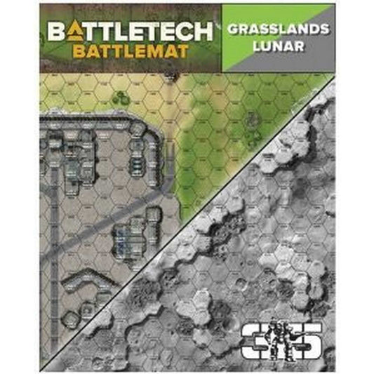 BattleTech Battle Mat Grasslands Lunar