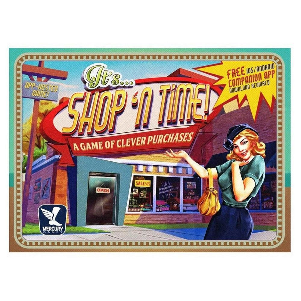 Shop 'N Time Boardgame (Blue Dot)