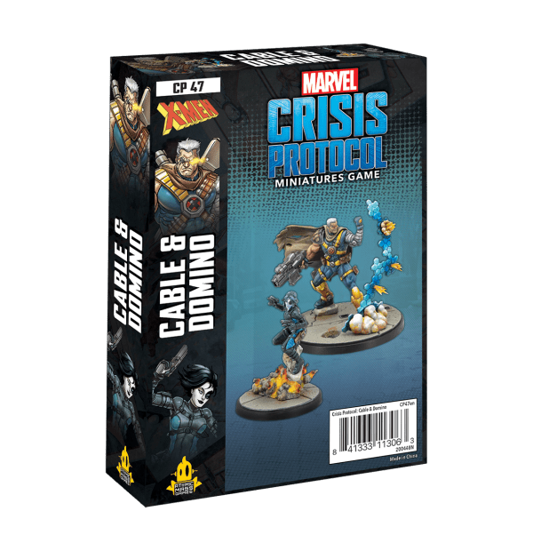 Marvel Crisis Protocol Cable and Domino