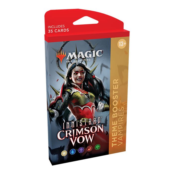Magic the Gathering Innistrad Crimson Vow Theme Booster Vampires Multi Colour
