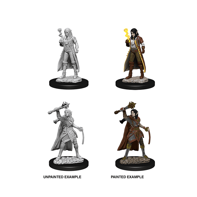 D&D Nolzur's Marvelous Miniatures Elf Cleric (Female)